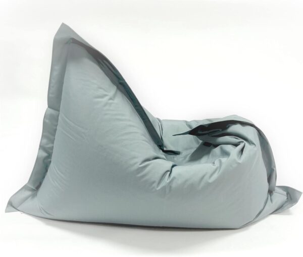 MaxiBean Large Bean Bag Chair for Kids and Children - Gaming BeanBag Cushion with Filling Beans Included, Perfect for Living Room, Bedroom, Garden Room, and Outdoor Use Weather Resistant - Grey - Image 3