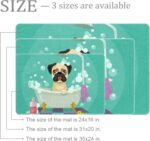 Dog Grooming Area Rug Rugs Non-Slip Floor Mat Doormats for Living Room Bedroom Girls Boys Kids Room Dorm Nursery 35 x 24 inches - Image 2