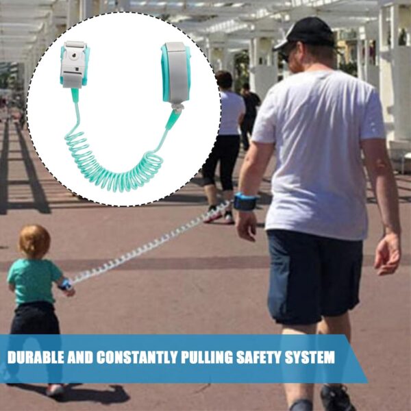 puzzlegame Toddler Wrist Leash | Anti Lost Toddler Wrist Leashes - Toddler Safety Leash with Key Lock 6.56ft, Child Walking Harness, Parent Kids Leash for Mall - Image 6