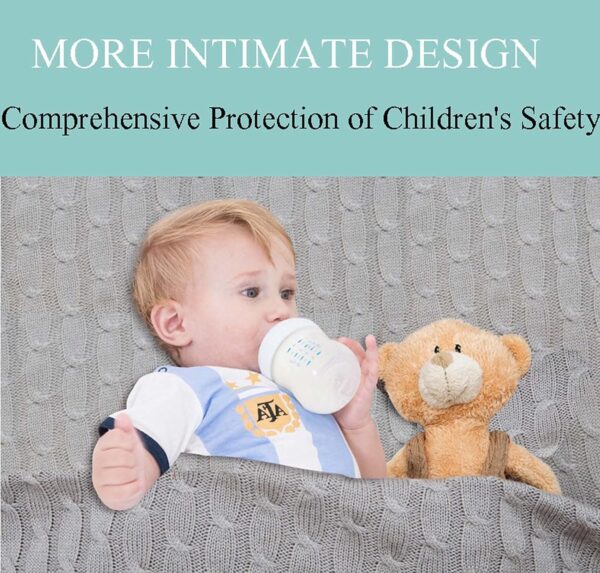 FOGUO Bed Rail for Toddlers for Twin Bed, Bed Rail for Kids Full Size Bed, Bed Rail for Baby Crib, Extra Long Bed Guardrail, Vertical Lifting Bed Guardrail, for Large Bed & Double Bed - Image 2