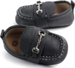 Maeau Baby Boys First Walking Shoes Classic Loafers Infant Moccasin Shoes Newborn Casual Prewalker - Image 6