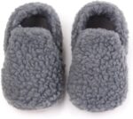 Maeau Baby Boys Girls Lightweight House Slippers Winter Warm Fleece House Shoes Winter Anti-Slip First Walking Shoes Prewalker Boots - Image 4