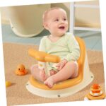 QUMIIRITY Bath Tub Seat for Baby Pp TPE Material Bathing Support Seat 6-12 Months Baby Bathing Chair Nonslip Bath Seat - Image 7