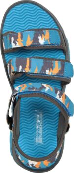 Mountain Warehouse Reef 3 Strap Kids Sandals - Neoprene Lined Boy & Girls Beach Shoes, Durable Sandals, Hook & Loop, Quick Dry Summer Footwear - for Beach Walking - Image 6
