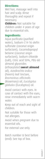 A.Vogel Neem Shampoo | Suitable for Use on Dry, Itchy and Eczema-prone Scalps | Family-friendly | Contains Extracts of Fresh Neem Leaves | 200ml - Image 3