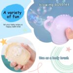 Baby Bath Toys, twoonto Bath Squirters Toys Spray Bath Toy Floating Bathtub Water Toy 4 Pack, Sensory Educational Bath Toys Silicone Mould Free Bath Toys for Bathtub Swimming Pool for Toddlers Kids - Image 3