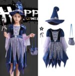 Toddler Dress Cardigan Dance Pageant Princess Girls Party Costume Gown Girls Dress&Skirt Baby Girl Dress and Bloomers - Image 3