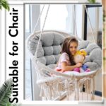 Jerify Round Floor Pillows Cushions 22 x 22 Inch Meditation Floor Pillow Large Floor Pillow for Kids Adults Meditation Cushion Large Pillows for Floor Seating Gift for Christmas (Light Gray,12 Pcs) - Image 6