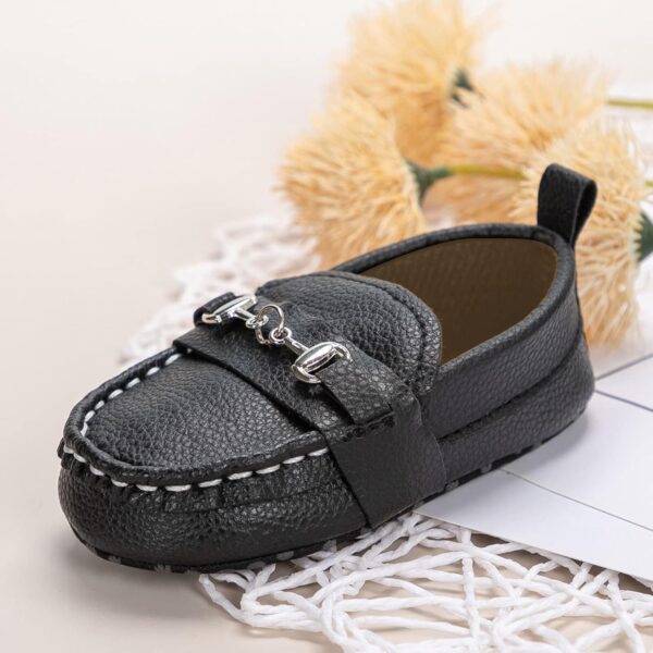 Maeau Baby Boys First Walking Shoes Classic Loafers Infant Moccasin Shoes Newborn Casual Prewalker - Image 3
