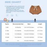 inlzdz Toddlers Baby Shorts Bloomer Summer Diaper Cover Infant Girls Boys Pants - Image 3