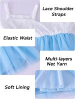 Baby Girls Toddler Tutu Dress Sleeveless Princess Casual Cute Dresses Tulle Sundress for 1-4Y - Image 5