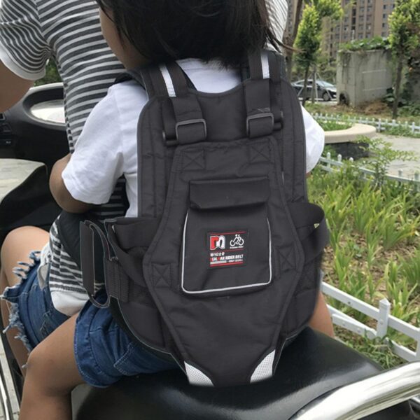 Kids Safety Harness - Leash Backpack, Toddler Belt Accessories | Secure Harness Safe Motorcycle Rides, Protective Strap, Kid Safety Belt, Child Safety Support Vest for Indoor Outdoor Picnic Travel - Image 3
