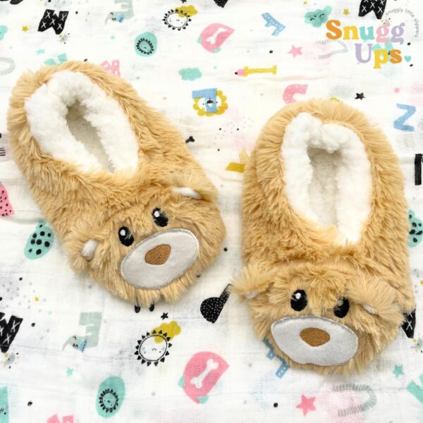 Splosh Toddler's Slippers - Slippers with adorable designs to keep your toddler warm in soft, comfy and fluffy slippers. Machine washable with non-skid soles! - Image 4