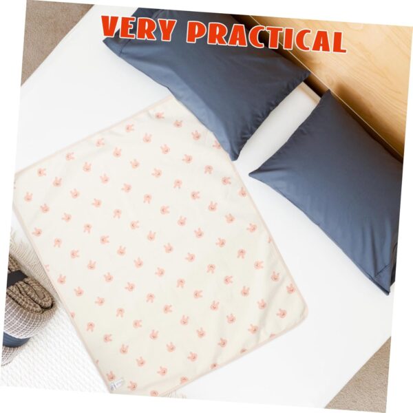 CIMAXIC Waterproof Urine Pad Mattress Toppers Mattress Portable Mattress Diapers Mattress Mattresses Waterproof Pad Waterproof Mattress Protector Cotton - Image 3