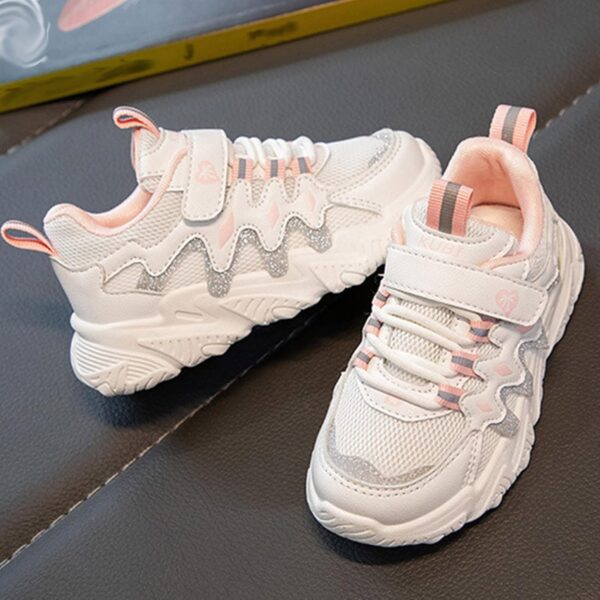 IQYU Trainers Boys Lightweight Running Shoes Breathable Sports Shoes Girls Boys Children's Shoes Leisure Shoes Baby Children's Shoes Trainers for Boys Nets Girls Shoes Outdoor Sports Children's Shoes, - Image 7