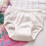 Premewish 4 Pack Baby Girls Underwear Kids Cotton Knickers Briefs Toddlers Summer Bloomers Training Pants Solid Color Diaper Cover for Infant Toddler 12-18 Months and 2-6 Years Old - Image 3