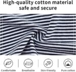 Infant Baby Boys Clothing Sets Newborn Baby Cotton Romper Outfits Suit Toddler Kids Pyjamas 3pcs Long Sleeves T-Shirt + Star Pattern Dungarees+ Hat 0-24 Months - Image 4