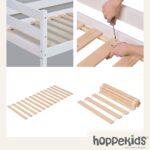 Hoppekids ECO Comfort Mid Sleeper 90 x 200 cm with Slatted Frame White The Nordic Ecolabel TÜV Certified FSC Certified Solid Pine Wood - Image 7