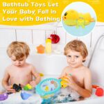 Hysagtek 11PCS Baby Bath Toys, Baby Bath Tub Toys Swimming Pool Toys Paddling Pool Toys Toddler Toys Wind-up Toys for Kids - Image 5