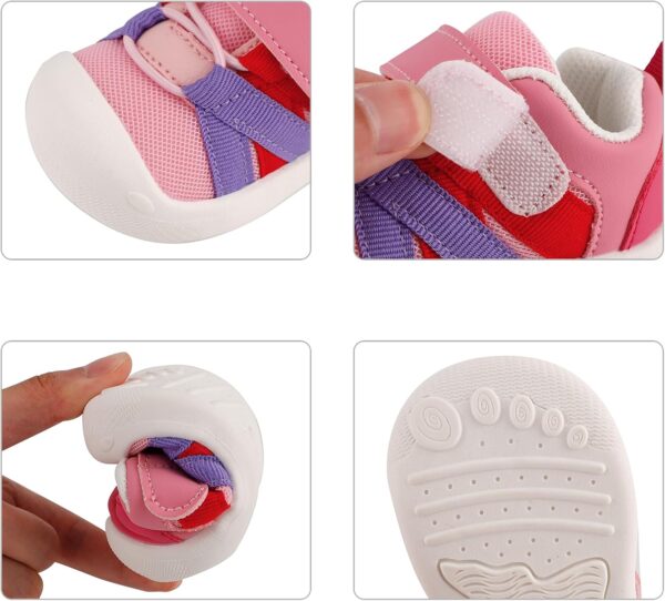 MK MATT KEELY Baby Boys Girls First Walking Shoes Toddlers Summer Breathable Anti-Slip Trainer Sneakers for Infant - Image 6