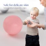 DIVCHI Playballs Soft Pit Balls for Kids, Small Metallic Color Plastic Balls, Crush Proof, Smooth Surface and No Sharp Edges, Toxic Free, Multi Pack Baby Approved Playball Set (500PCS) - Image 4