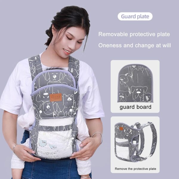 Toddler Hip Carrier, Baby Soft Carrier, 4-in-1 Carrier, Light and Airy Baby Carrier, Front and Back Carry Baby Holder with Adjustable Waist Belt and Ergonomic Seat for to Toddler - Image 4