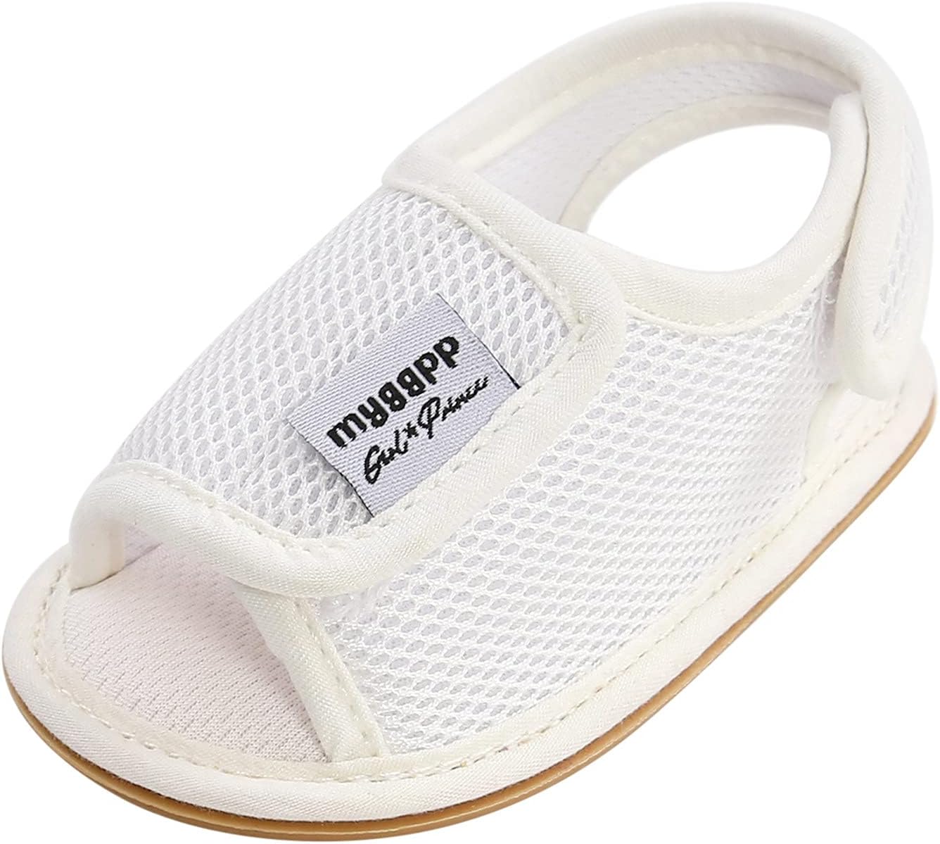 71nMkqldgZS._AC_SL1500_.jpg Unisex Baby Boys Girls Sandals Infant Girls Boys Summer First Walking Shoes Anti-Slip Rubber Sole Prewalkers Sneakers Easy to Put on Breathable Trainers 0-18M - Image 1