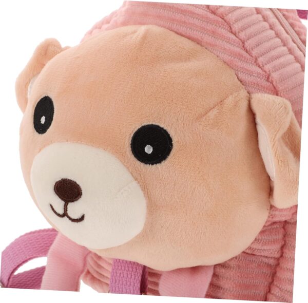 Holibanna Toddler Head Protector Backpack Plush Mini School Bag Leash Toddler Backpack Harness Boys and Girls Mini Backpack - Image 3