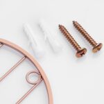 SUMGAR Floating Shelves Rose Gold Heart Shelf for Wall Mounted Pink Bathroom Bedroom Living Room Decorative Organiser Display & Storage Unit - Image 7