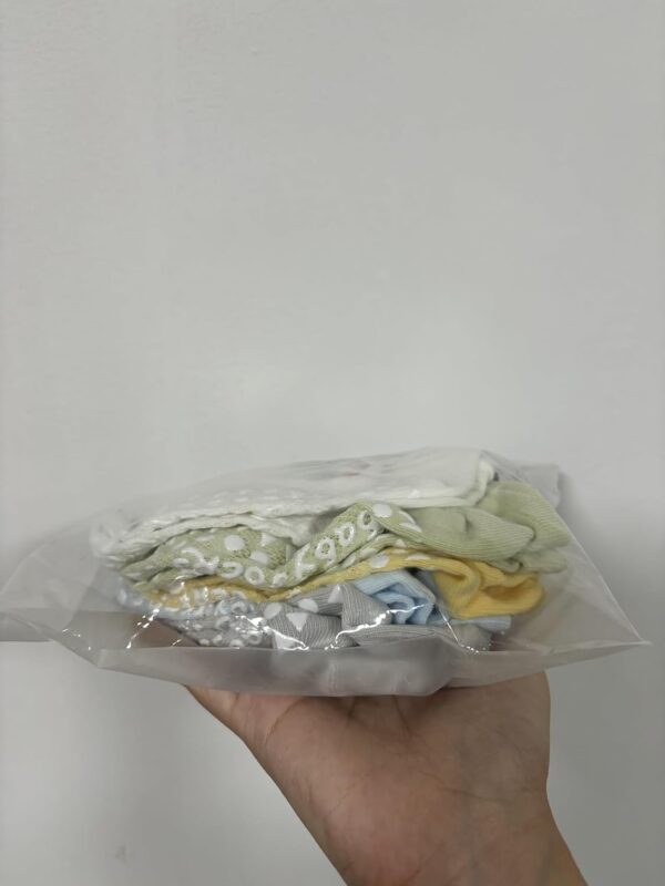 Silkglory 5 Pairs of Baby Non Slip Socks With Grippers,Baby Boys and Girls Anti Slip Socks,Socks for Toddlers,Cute Cotton Baby Socks With Little Animal Pattern - Image 9