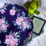 Dinosaur Lounger Cover, Lounger Cover Blue, Lounger Cover Boy, Breathable & Reusable Lounger Removable Slipcover for Newborn, Snugly Fit Baby Infant Lounger (Purple Flower) - Image 5