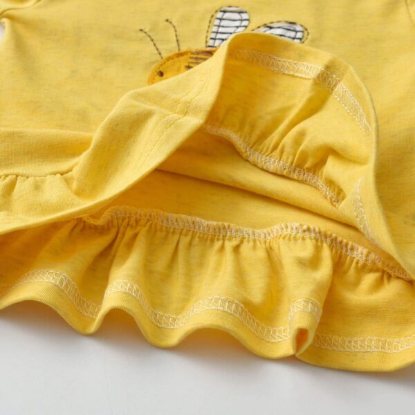 Tinykeke Baby Girl Clothes Long Sleeve Cartoon Pattern Tops and Pants Infant Girls Outfits Set - Image 5