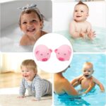 Falafoty 20PCS Rubber Pig Bath Toys, Squeaky Mini Pig Toys Bathtub Toys Float Squeak Toys for Baby Shower Beach Pool, Pet Interactive Swimming Toy Gift for Baby Girls Bathtime Play Water - Image 5