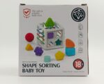 Baby Toys for 1 2 Year Old Boys Girls, Montessori Sensory Toys for 12 18 Months 1st Gifts Educational Learning Shape Sorter Activity Cube Travel Toys for Autism Toddlers Birthday Presents - Image 8