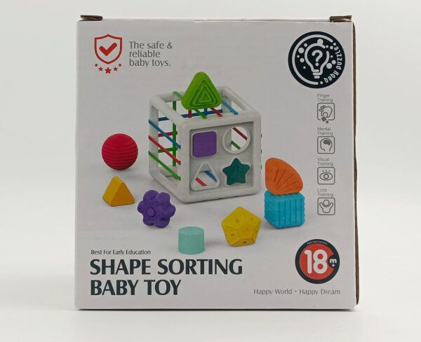 Baby Toys for 1 2 Year Old Boys Girls, Montessori Sensory Toys for 12 18 Months 1st Gifts Educational Learning Shape Sorter Activity Cube Travel Toys for Autism Toddlers Birthday Presents - Image 8
