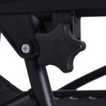 Outsunny Zero Gravity Chair Metal Frame Texteline Armchair Outdoor Folding and Reclining Sun Lounger with Head Pillow for Patio Decking Gardens Camping, Black - Image 8