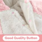 JiAmy Baby Snowsuit Hooded Romper Winter Outfits Boys Girls Cartoon Bear Fleece Jumpsuit 0-18 Months - Image 4