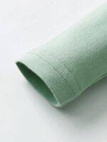 Zoputey Baby Girl Clothes Long Sleeve Tops Solid Colour + Floral Pants Outfit Set - Image 3