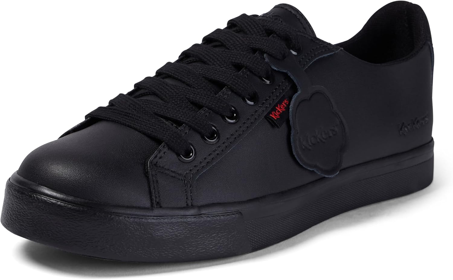71qWtKTCAmL._AC_SL1500_.jpg Kickers Unisex Kid's Tovni Lacer Low-top Trainers | School Shoes Leather - Image 1