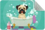 Dog Grooming Area Rug Rugs Non-Slip Floor Mat Doormats for Living Room Bedroom Girls Boys Kids Room Dorm Nursery 35 x 24 inches