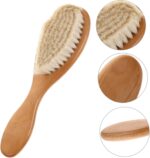 SHOWERORO Children's Baby Wooden Hair Brush Set Toddler Wool Brush Comb for Gentle Scalping and Hair Care - Image 8