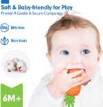 hahaland Surprise Tissue Box – Baby Toys 6-12 Months, Montessori Sensory Learning Box Toy with Soft Crinkle & Farm Animals, Interactive Infant Toy for Girls & Boys - Image 6