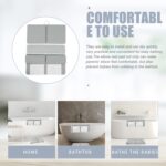 TOPBATHY Bath Kneeler with Elbow Rest Pad Set, Quick-Drying Anti-Skid Kneeling Pad and Elbow Support for Baby Bathing Time Bathtub Kneeling Cushion Mats with Storage Bag for Bathroom Kneeling - Image 2