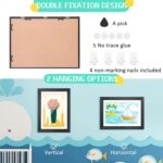 Kids Art Frame Picture Frame - A3 Kids Artwork Display Frame Front Opening 34X46 cm, Black Family Photo Frame for Wall, for Bedroom, Living Room Decor - Image 3