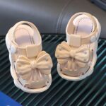 Toddler Baby Girl Shoes Breathable Shoe Dew Toe Shoe Bag Head Sandals Girl Sandals Baby Soft Shoe Sandals For 0 To 3 Years Sandals for Toddler Girls Size 4 - Image 2