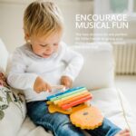 Lion Wooden Xylophone - Kids Musical Percussion Instruments for 1 Year Olds, Toddler - Montessori Baby Musical Toys for Birthday, Christmas - Early Development & Activity Toys by Orange Tree Toys - Image 4