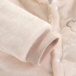 Unisex Baby Boys Girls Bear Ear Hooded Jumpsuit Clothes Winter Coats Outerwear Cute Newborn Infant Jumpsuit Snowsuit Bodysuits Short Sleeve Bodysuits - Image 7