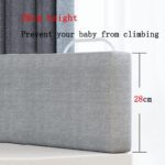 GYL Infant Safety Bed Guardrail Durable and stable Prevent collision Free adjustment of height baby Fall protection fence for Toddlers For Cribs, Twin, Double, Full size Queen &king bed(1pcs) - Image 5