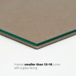 Craig Frames Ancien Ornate, 11 x 14 Inch Antique Black Picture Frame Matted to Display an 8 x 10 Inch Photo - Image 3