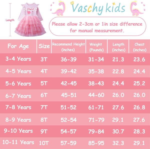 VASCHY Butterfly Dress for Girls, Cute Girls Sequin Tulle Ruffle Sleeve Princess Outfit Party Clothes,Toddler/Little/Big Kid Girls Clothing Size 5T - Image 6